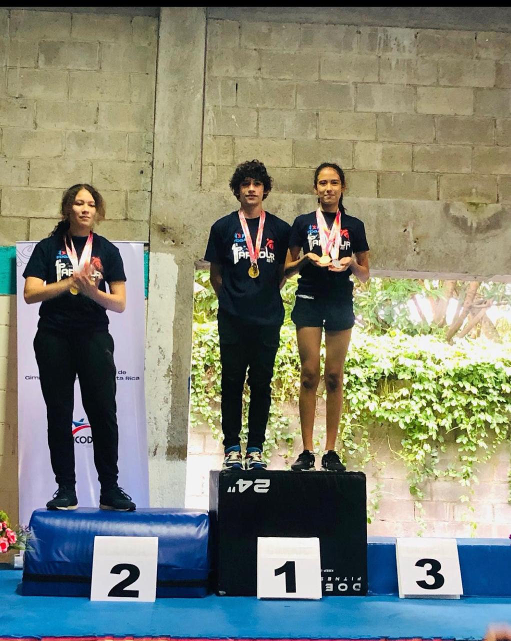 Primer Campeonato nacional de Parkour, con la participación de 3 asociaciones y 40 atletas en las categorías pioneril, infantil, juvenil y masters.