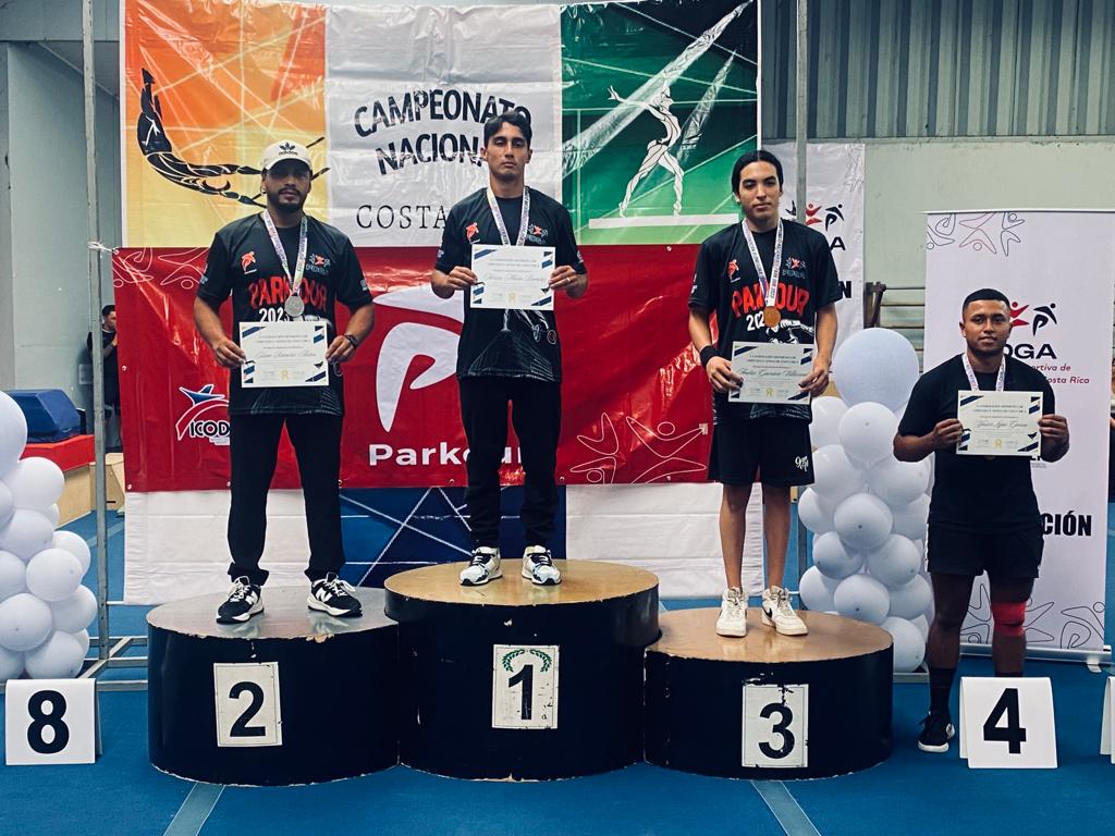 Segundo Campeonato nacional de Parkour, con la participación de 4 asociaciones y 39 atletas en las categorías pioneril, infantil, juvenil y masters.